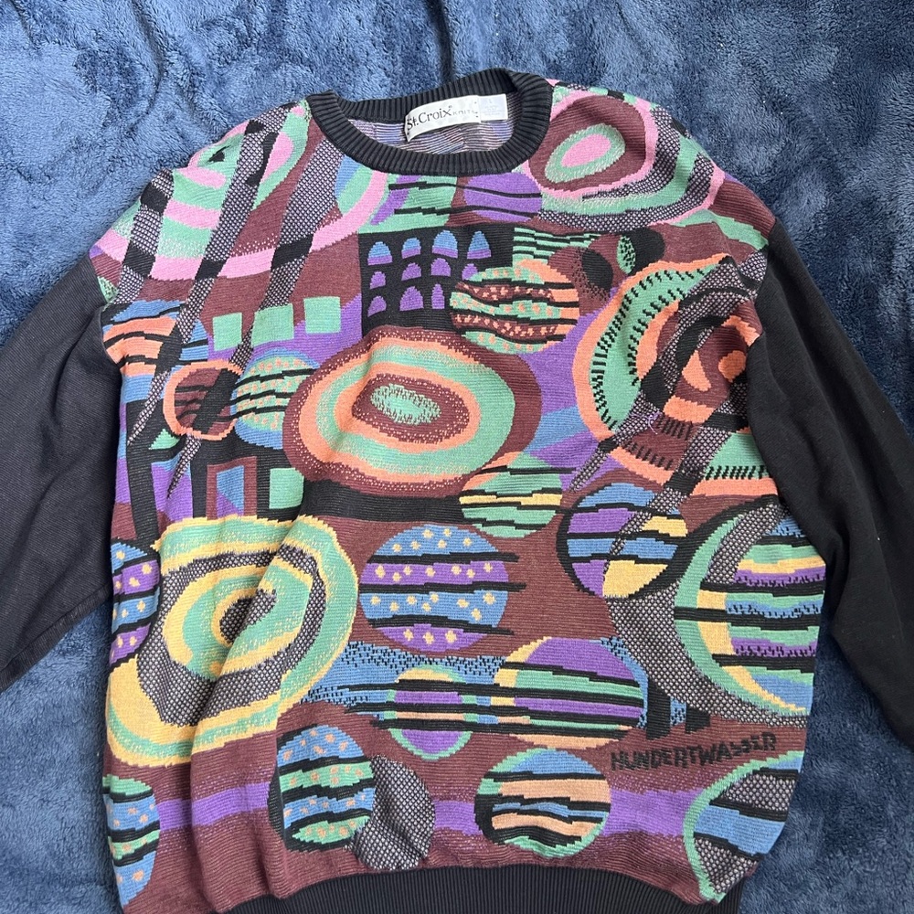 Colorful Patterned Sweater